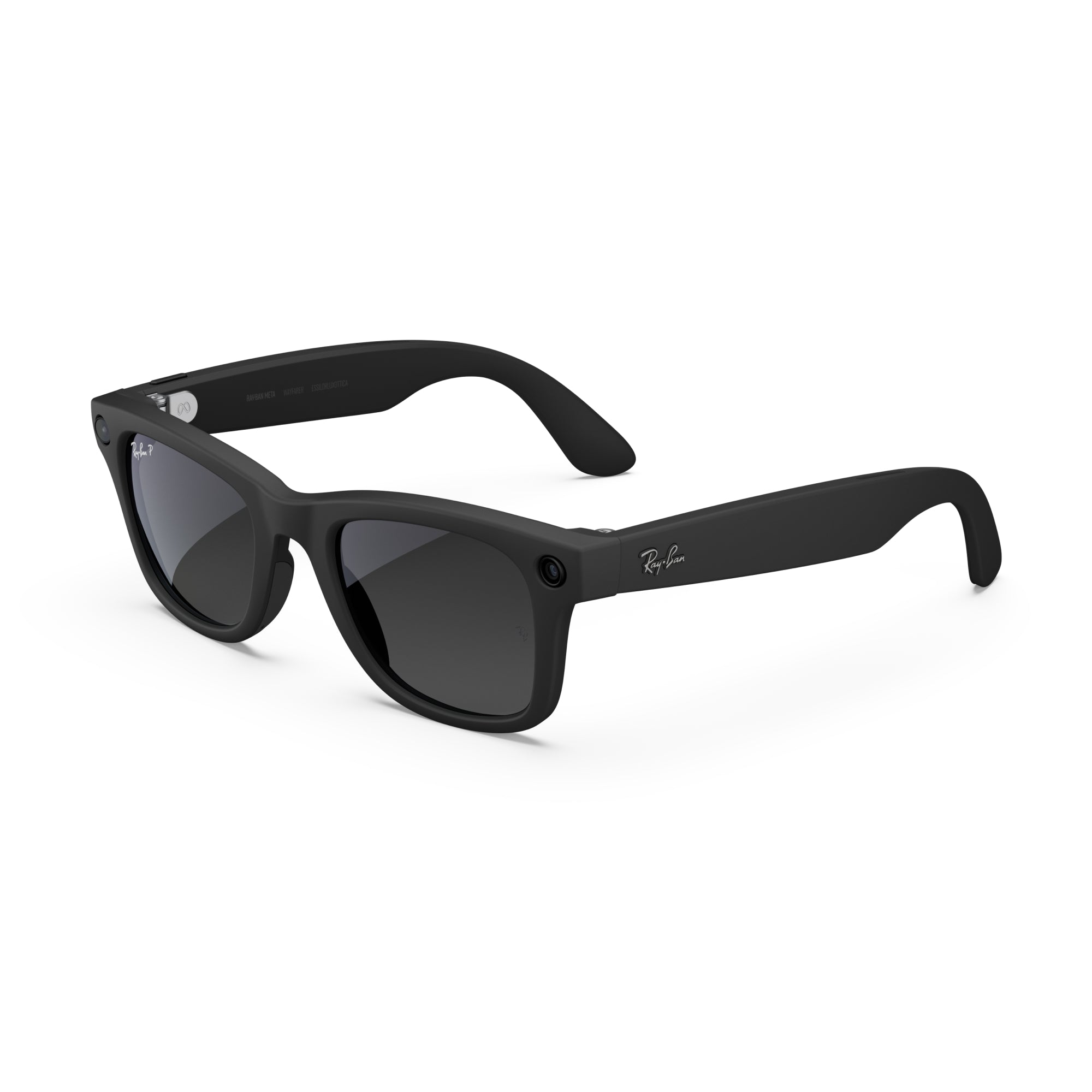 Ray-Ban Meta Wayfarer Gen 2 - (F) Matte Black - (L) Gradient Graphite Polarised - Large