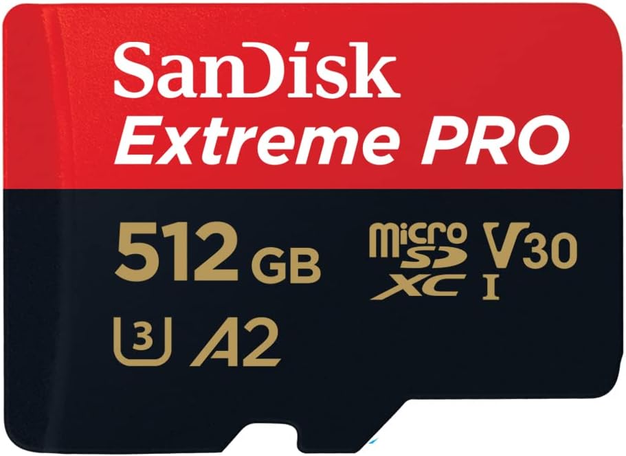 SanDisk Extreme Pro microSD 512GB