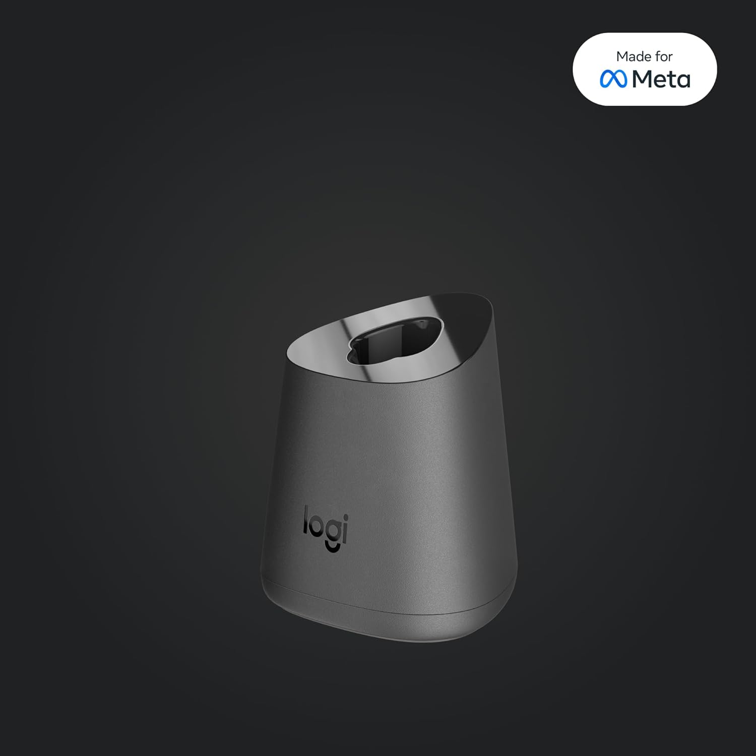 Logitech MX Inkwell Charging Dock for MX Ink Mixed-Reality (MR) Stylus - Meta Quest 2/3/3S
