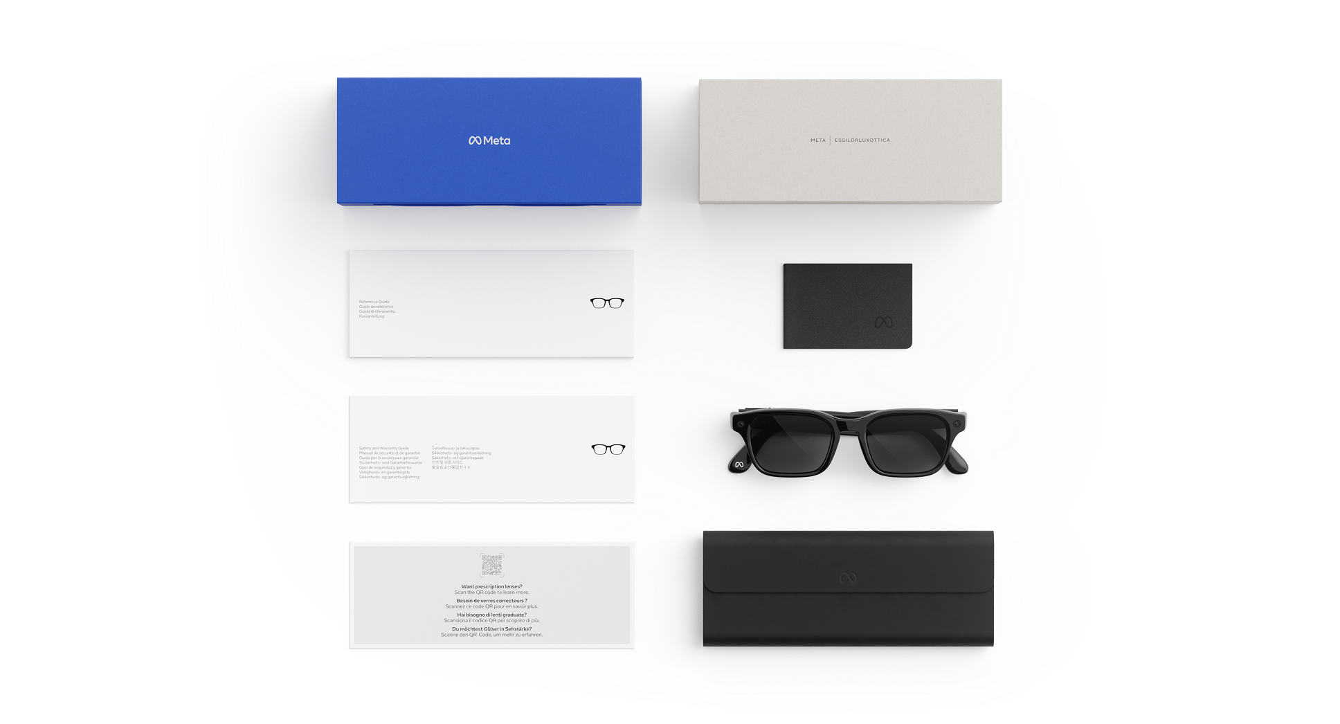 Meta Adventurer AI Glasses - (F) Classic Black - (L) Transitions Grey - (Large)