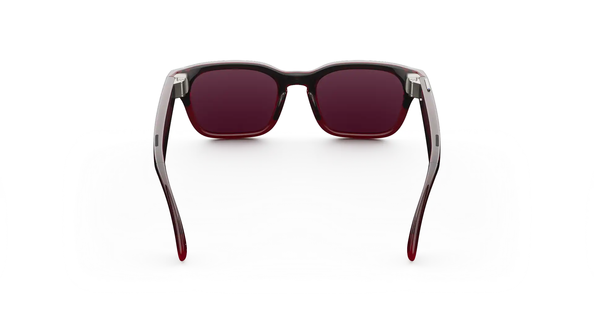 Meta Adventurer AI Glasses - (F) Merlot - (L) Clear to Ruby Transitions - (Large)