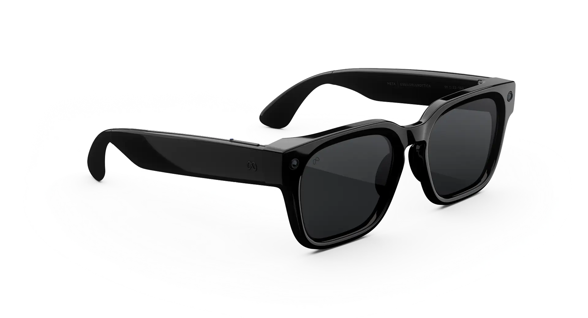 Meta Fury AI Glasses - (F) Classic Black - (L) Grey - (Standard)