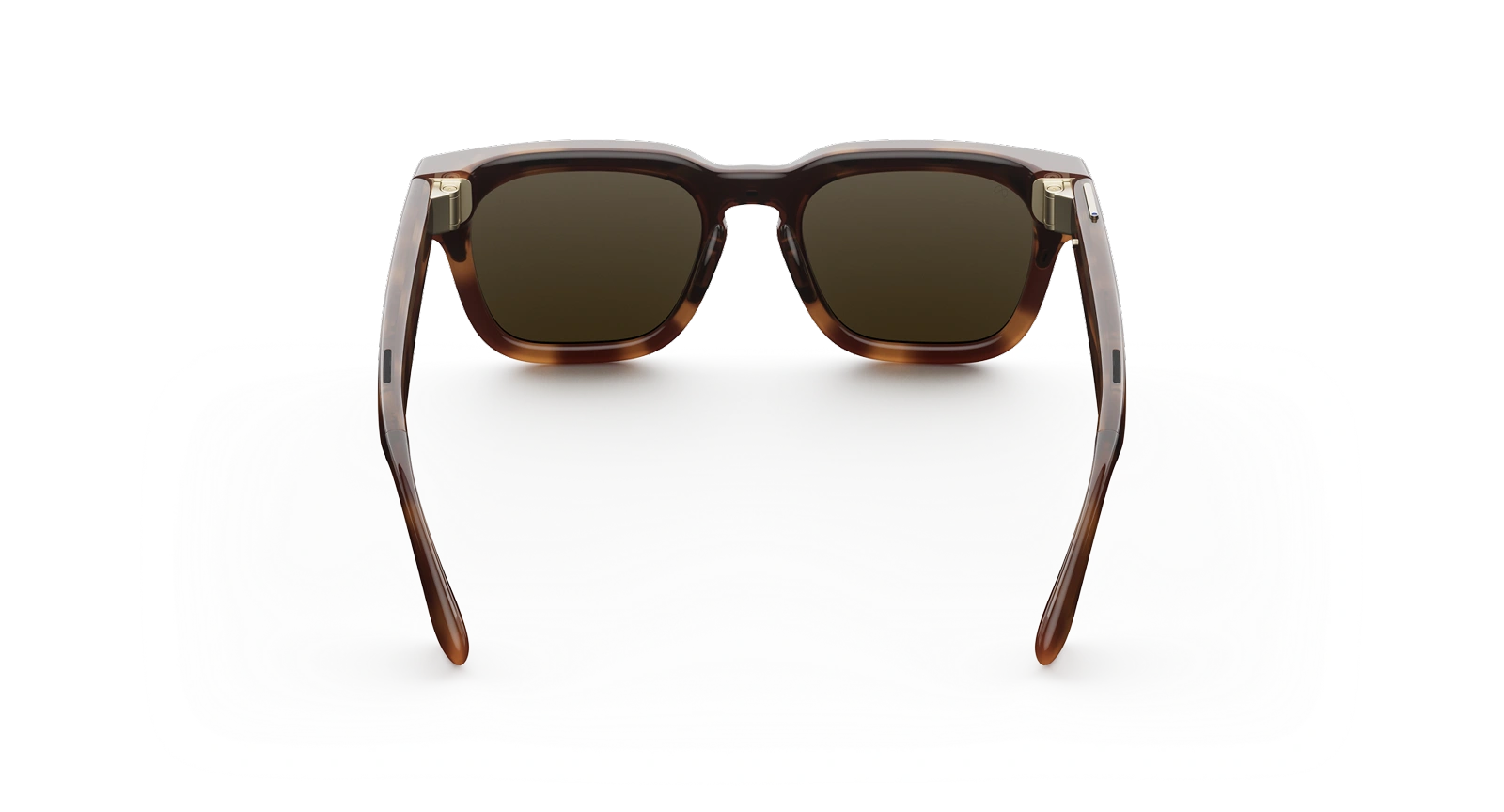 Meta Fury AI Glasses - (F) Mahogany - (L) Green - (Standard)