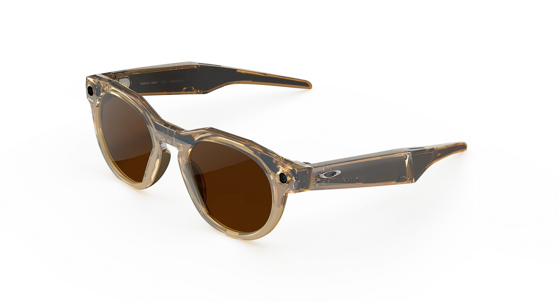 Oakley Meta HSTN - (F) Light Curry - (L) Clear to Brown Transitions - Standard