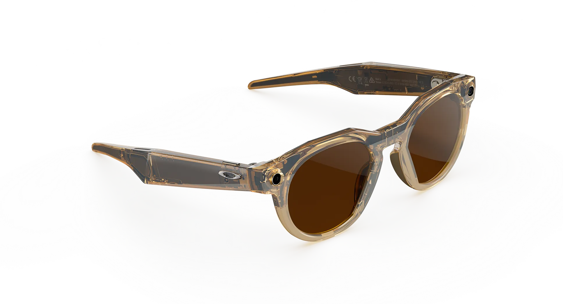 Oakley Meta HSTN - (F) Light Curry - (L) Clear to Brown Transitions - Standard