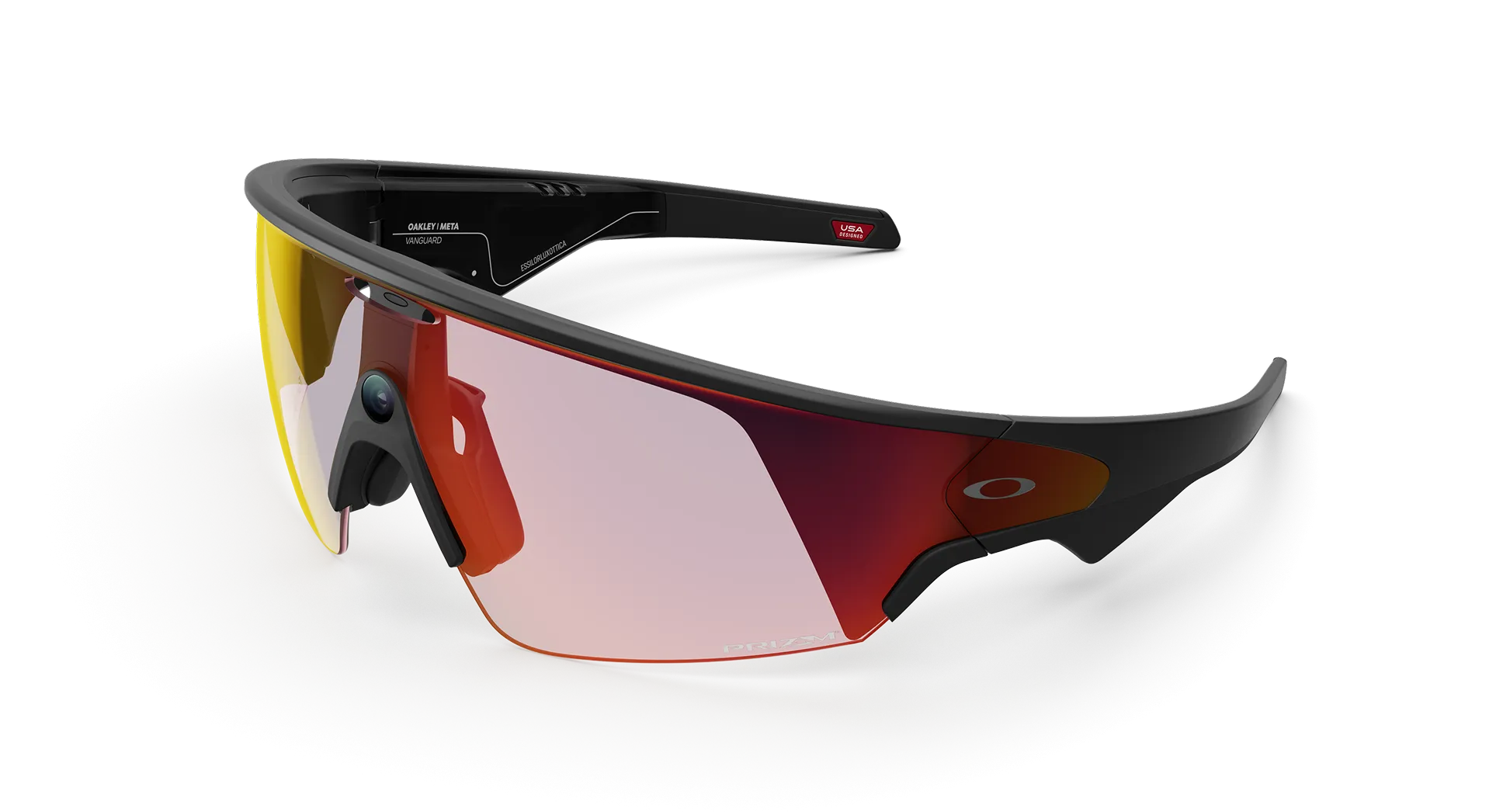 Oakley Meta Vanguard - (F) Black - (L) Prizm™ Transitions® Ember - (Standard)
