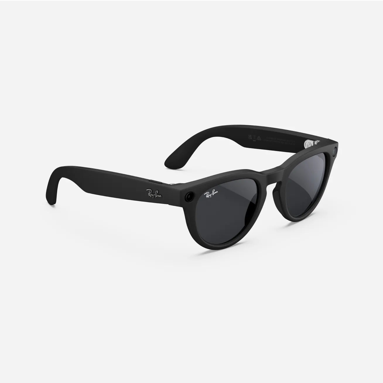 Ray-Ban Meta Headliner Gen 1 - (F) Matte Black - (L) Clear to Grey Transitions - (Standard)