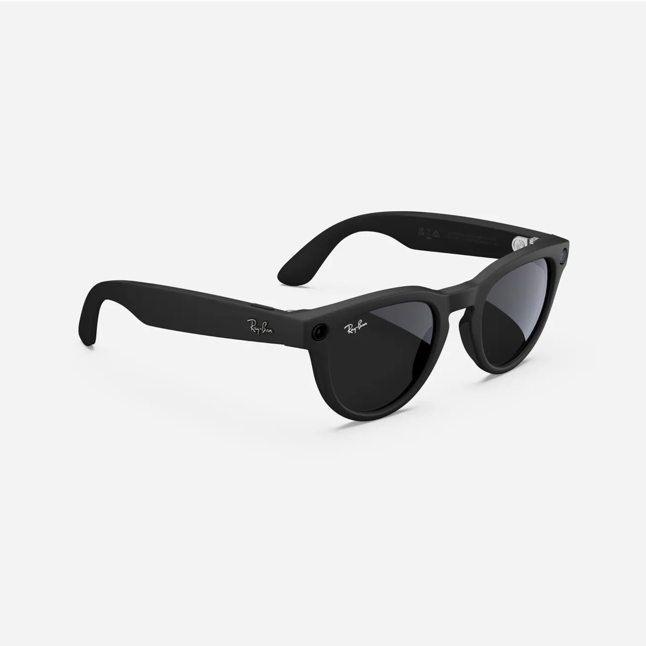 Ray-Ban Meta Headliner Gen 1 - (F) Matte Black - (L) Charcoal Black - (Standard)