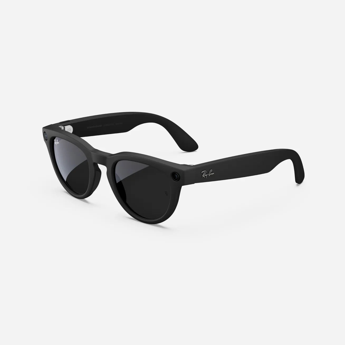 Ray-Ban Meta Headliner Gen 1 - (F) Matte Black - (L) Charcoal Black - (Standard)