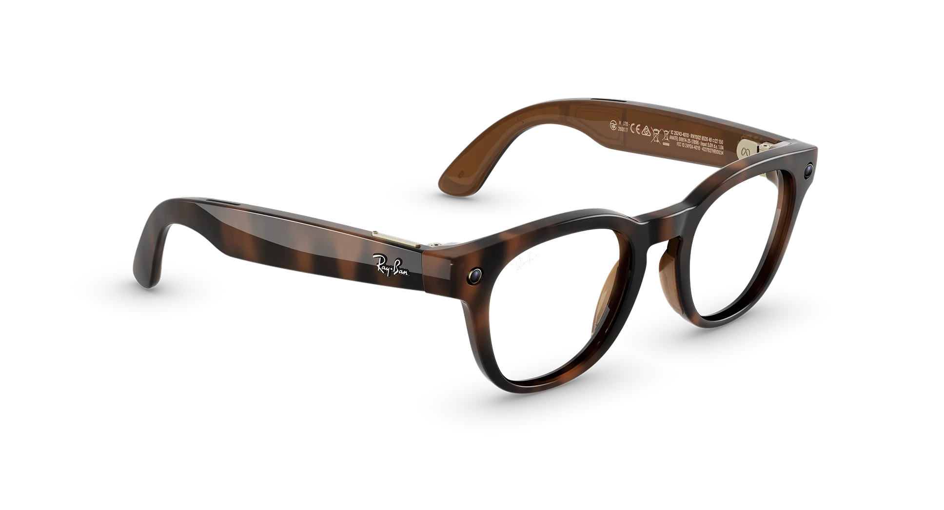 Ray-Ban Meta Scriber Optics (Gen 2) - (F) Havana - (L) Clear - (Standard)