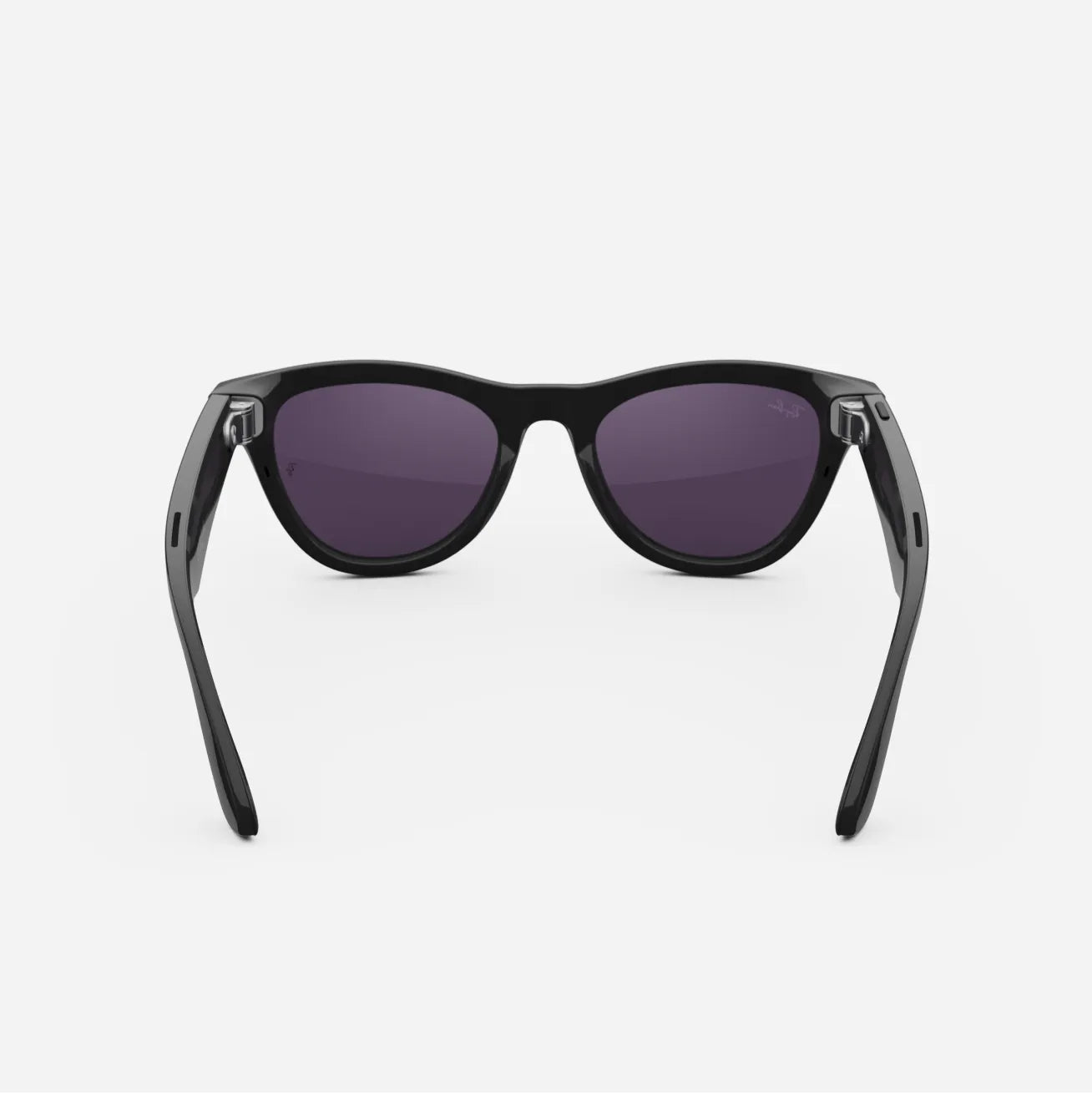 Ray-Ban Meta Skyler Gen 1 - (F) Shiny Black - (L) Clear to Amethyst Transitions - (Standard)