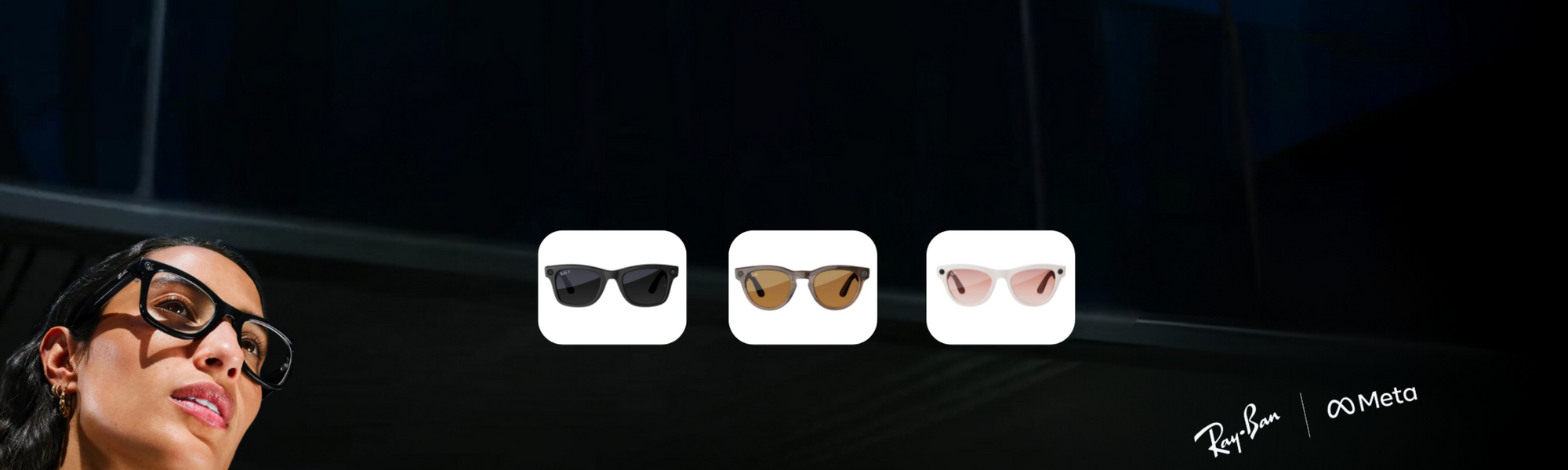 A sales picture for the Rayban Meta