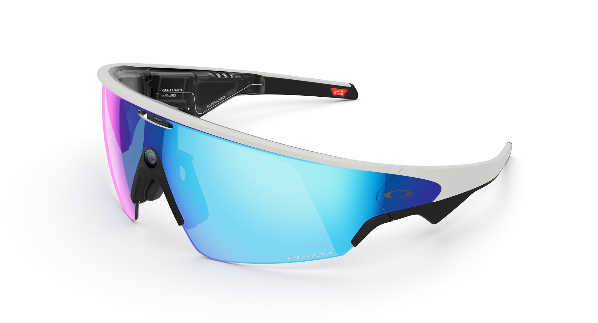 Oakley Meta Vanguard - (F) White - (L) Prizm™ Sapphire - (Standard)