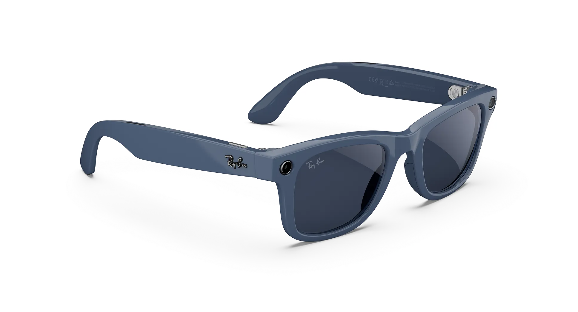 Ray-Ban Meta Wayfarer Gen 2 - (F) Shiny Cosmic Blue - (L) Clear to Sapphire Transitions® - (Standard) - Duplicate Archive