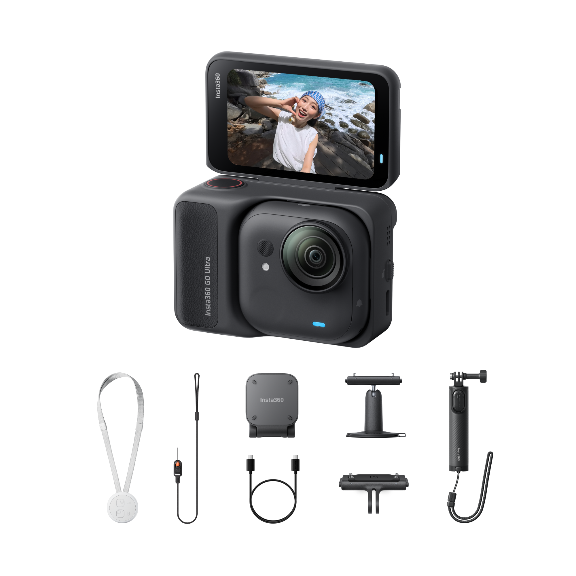 Insta360 GO Ultra Creator Bundle Midnight Black