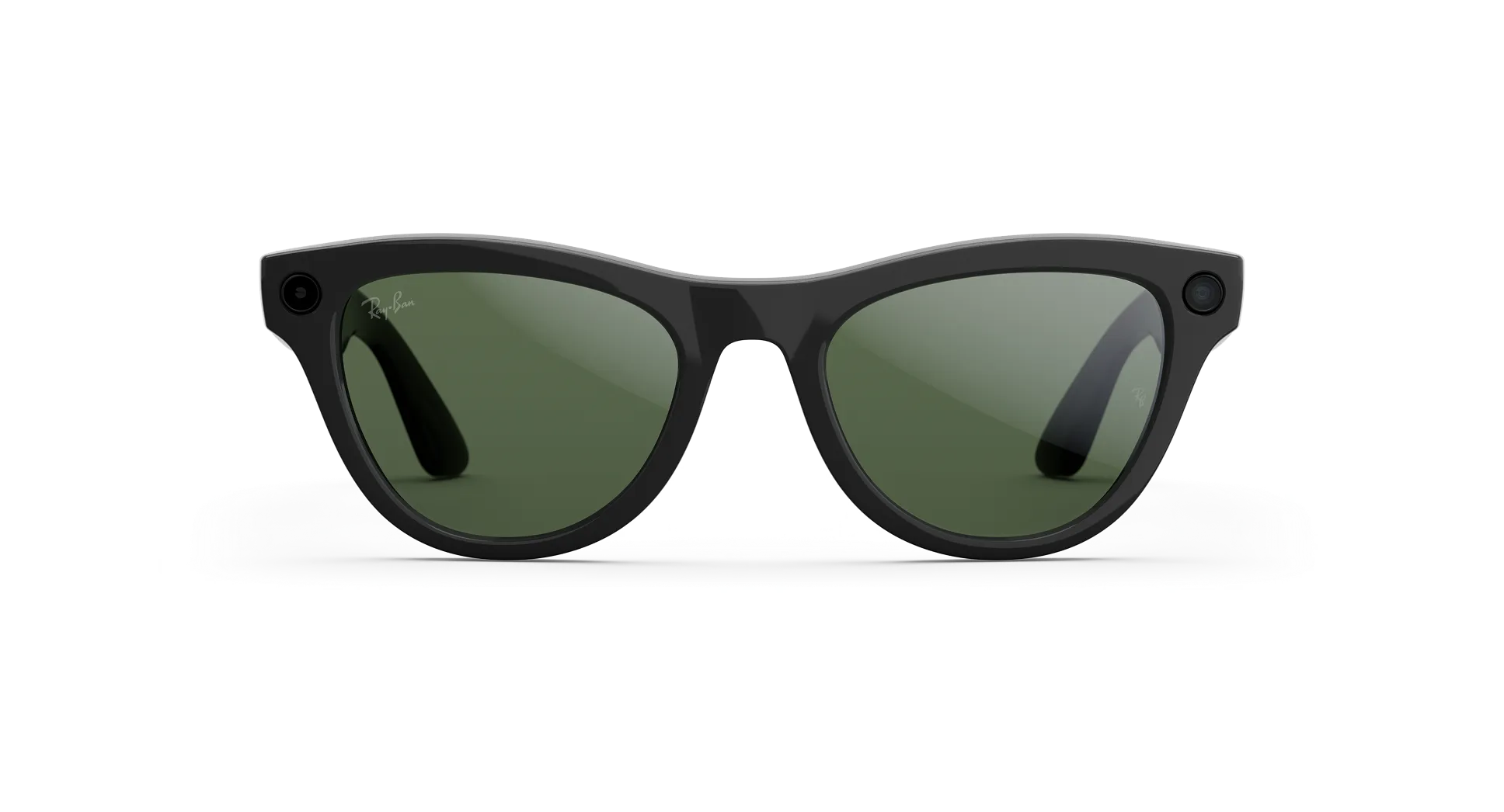 Ray-Ban Meta Skyler Gen 2 - (F) Shiny Black - (L) Clear to Graphite Green Transitions - (Standard)