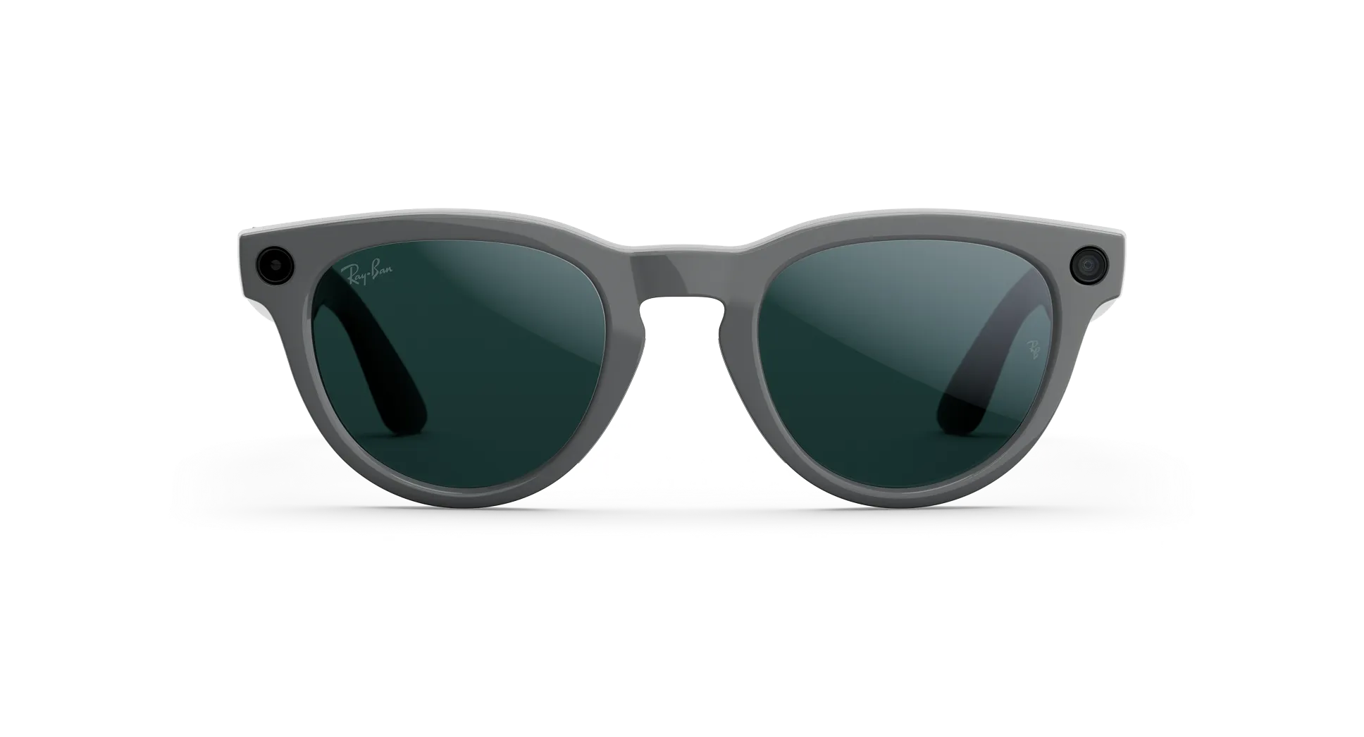 Ray-Ban Meta Headliner Gen 2 - (F) Shiny Asteroid Gray – (L) Clear to Emerald Transitions – (Standard)