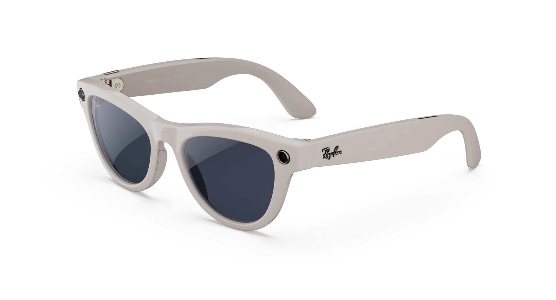 Ray-Ban Meta Skyler Gen 2 - (F) Shiny Chalky Gray - (L) Clear to Sapphire Transitions - (Standard)