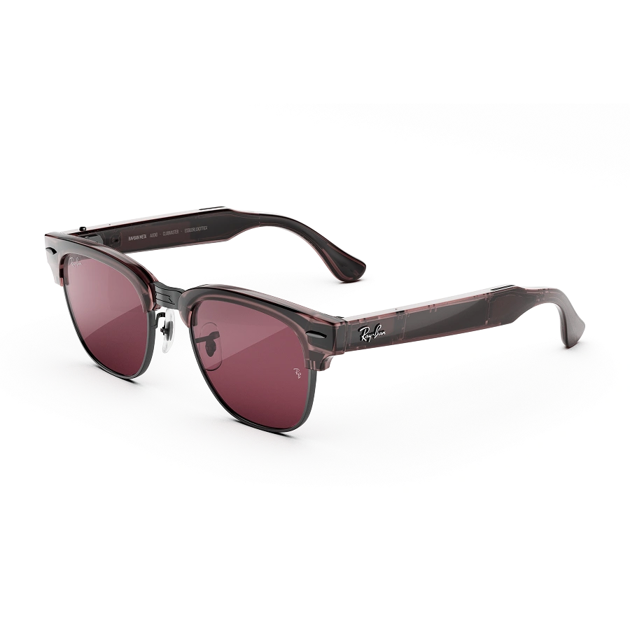 Meta official: SK-1001923-01 Transparent Orchid on Gun Metal · Transitions Ruby · Standard