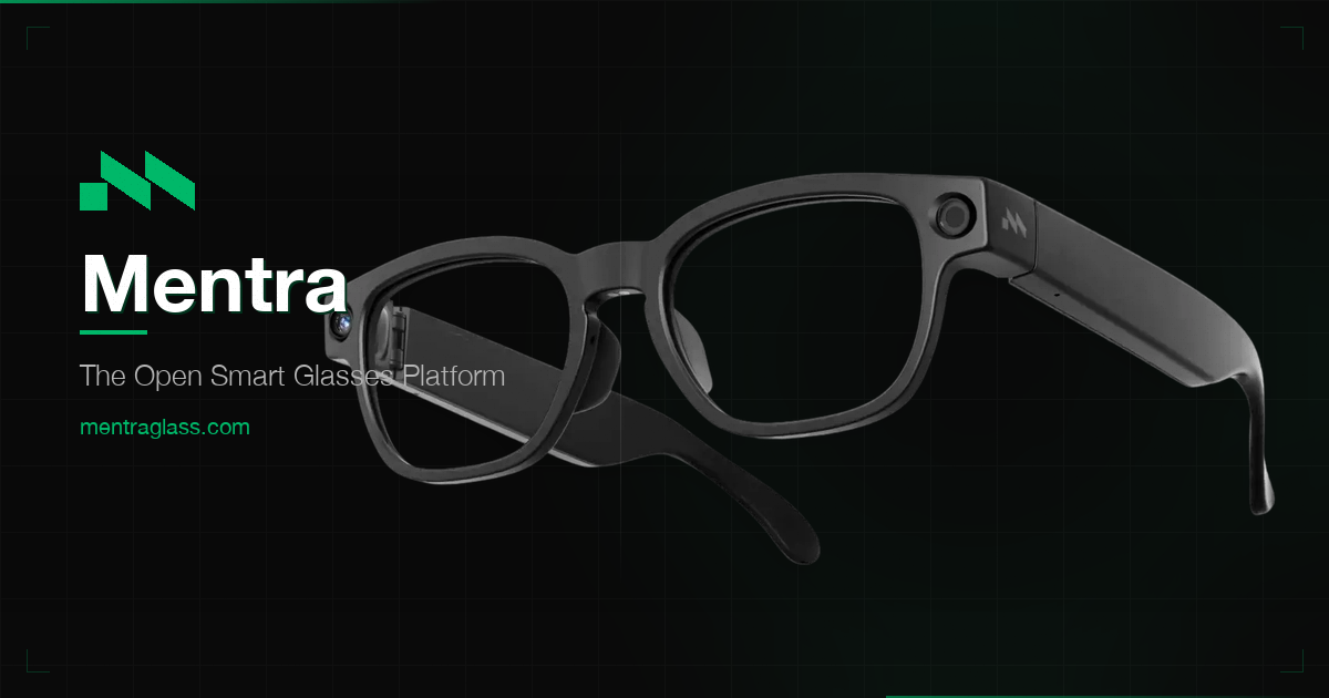 Mentra Live Camera Glasses