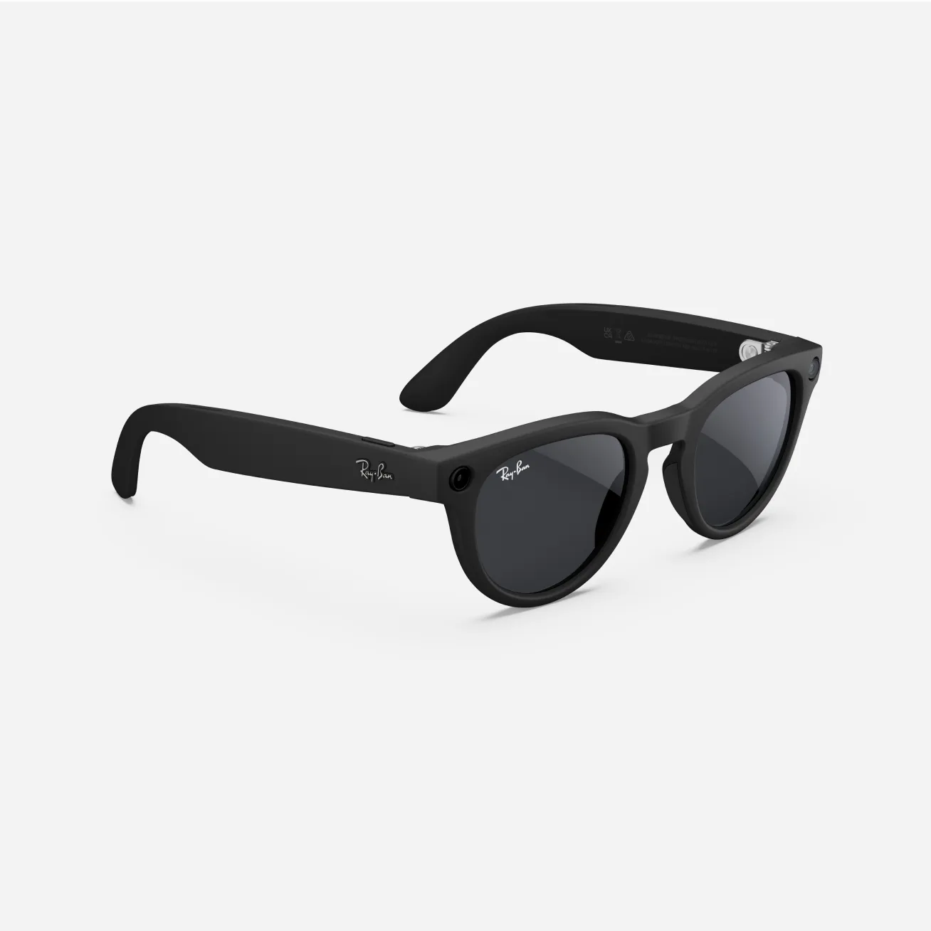Ray-Ban Meta Headliner Gen 1 - (F) Matte Black - (L) Clear to Grey Transitions - (Standard)