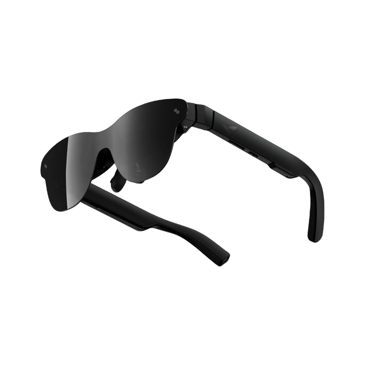 RayNeo Air 4 Pro smartglasses with RayNeo logo and Olympic rings on a white background