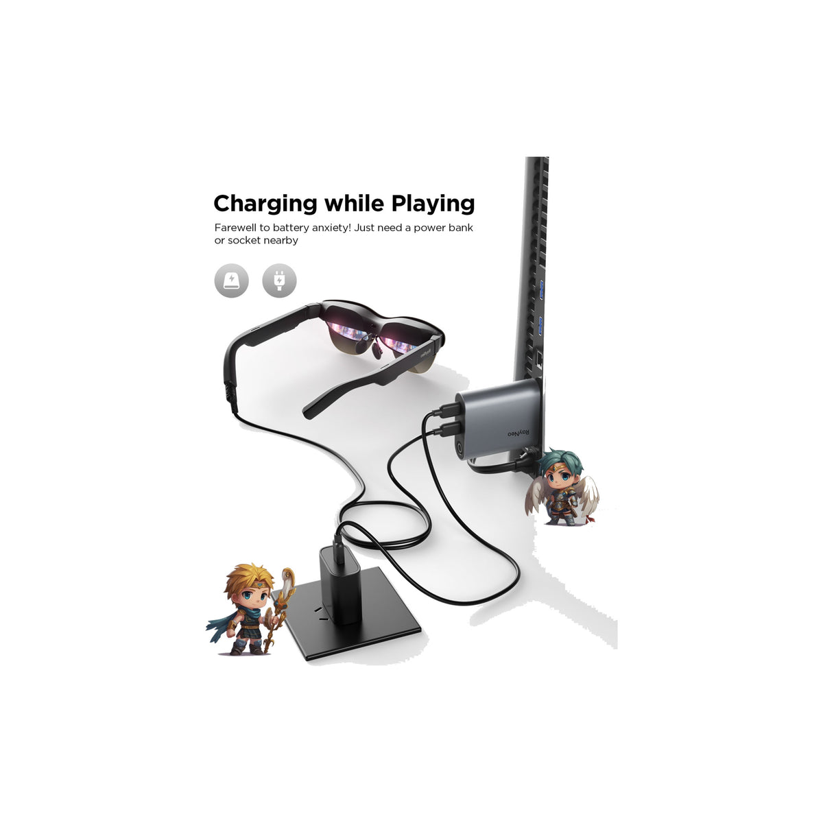 RayNeo HDMI Adapter for AR Glasses product view 2