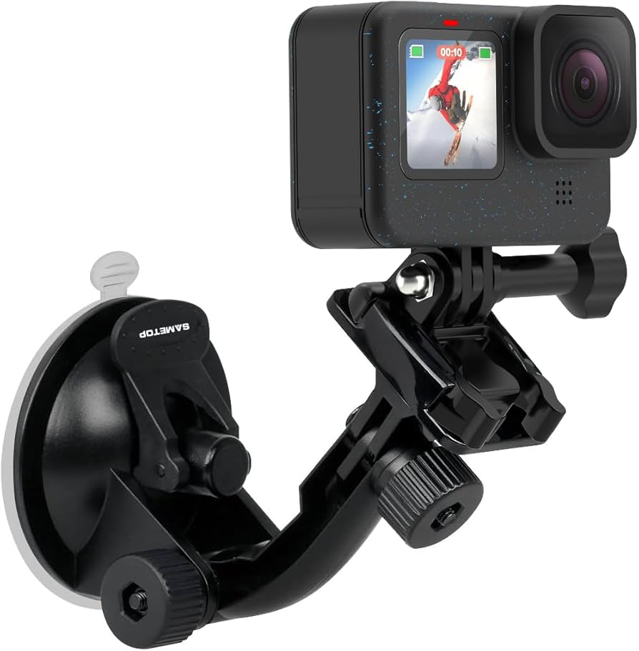 Sametop suction cup mount for GoPro