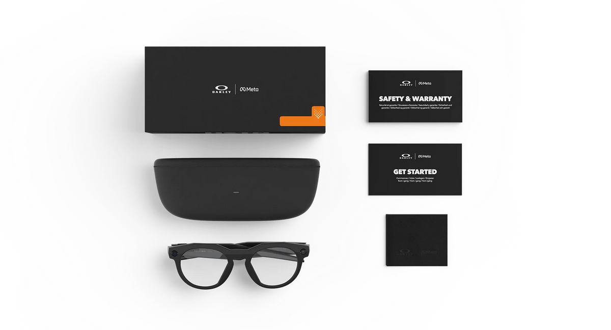 Oakley Meta HSTN - Meta official Oakley Meta HSTN, Black / Clear - view 5 of 5 - source 1074703698096455