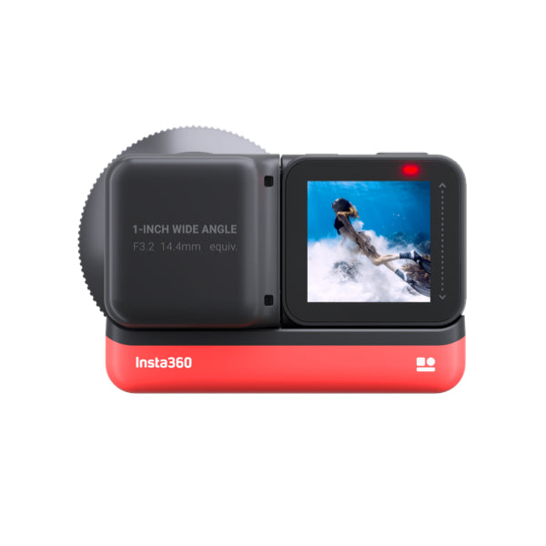 back view of the Insta360 ONE R - 1-Inch Edition
