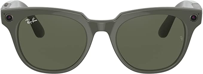 Ray-Ban Stories Facebook Smart Glasses - Shiny Olive