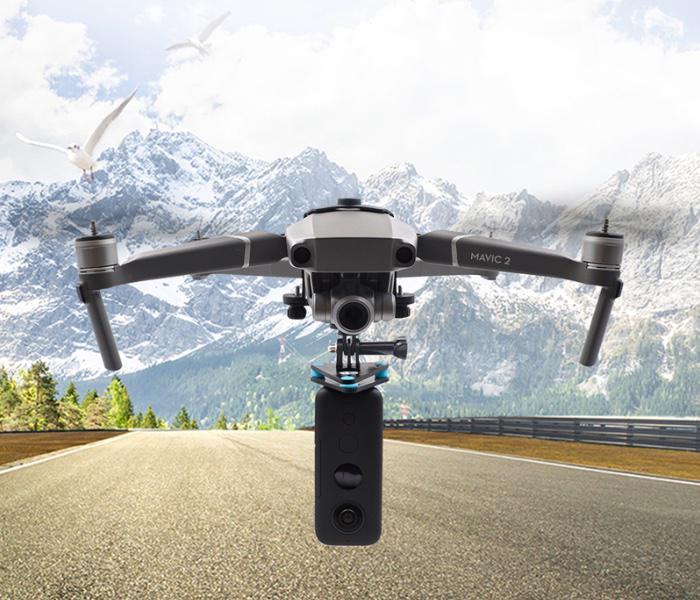 Insta360 one best sale x mavic pro