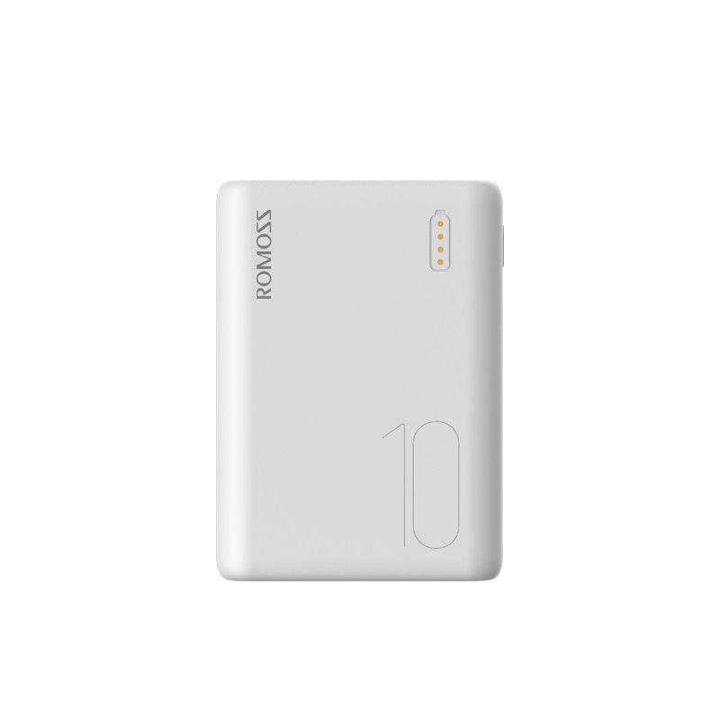 Romoss Simple 10 - 10000mAh Dual Output Power Bank - White