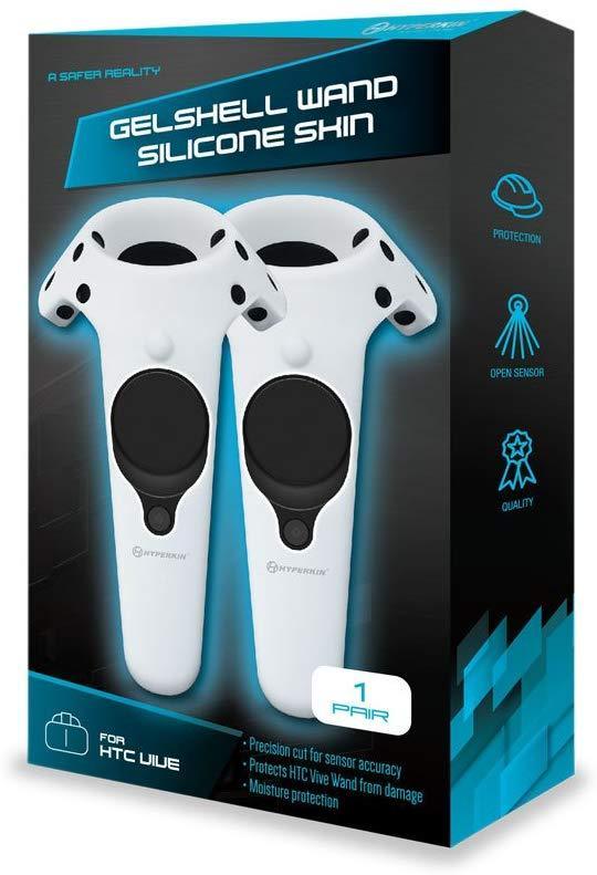 Hyperkin GelShell Controller Silicone Skin for HTC Vive/ Vive Pro - (2 Pack) - White