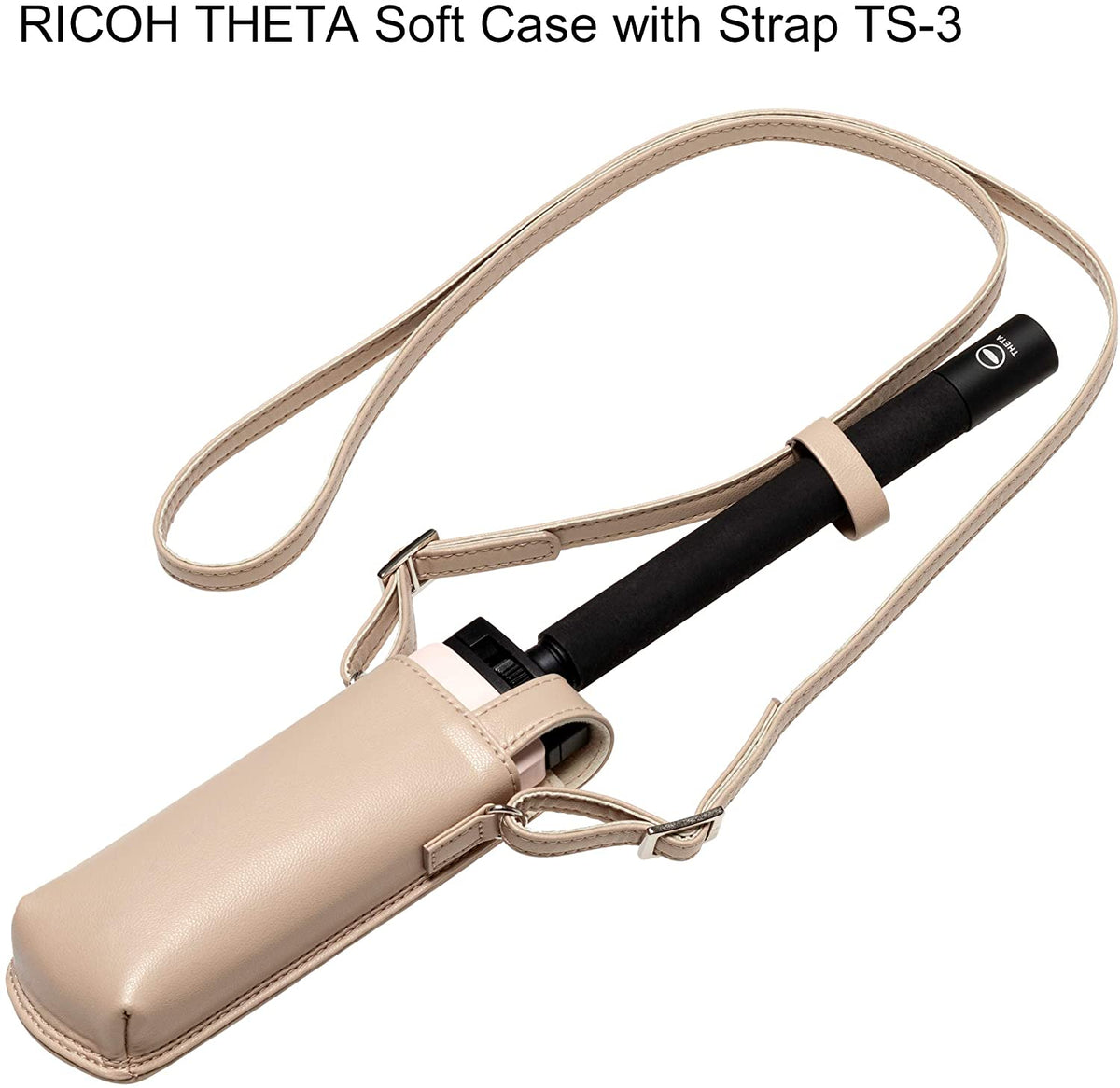 RICOH THETA TS-3 Soft Case with Strap - White