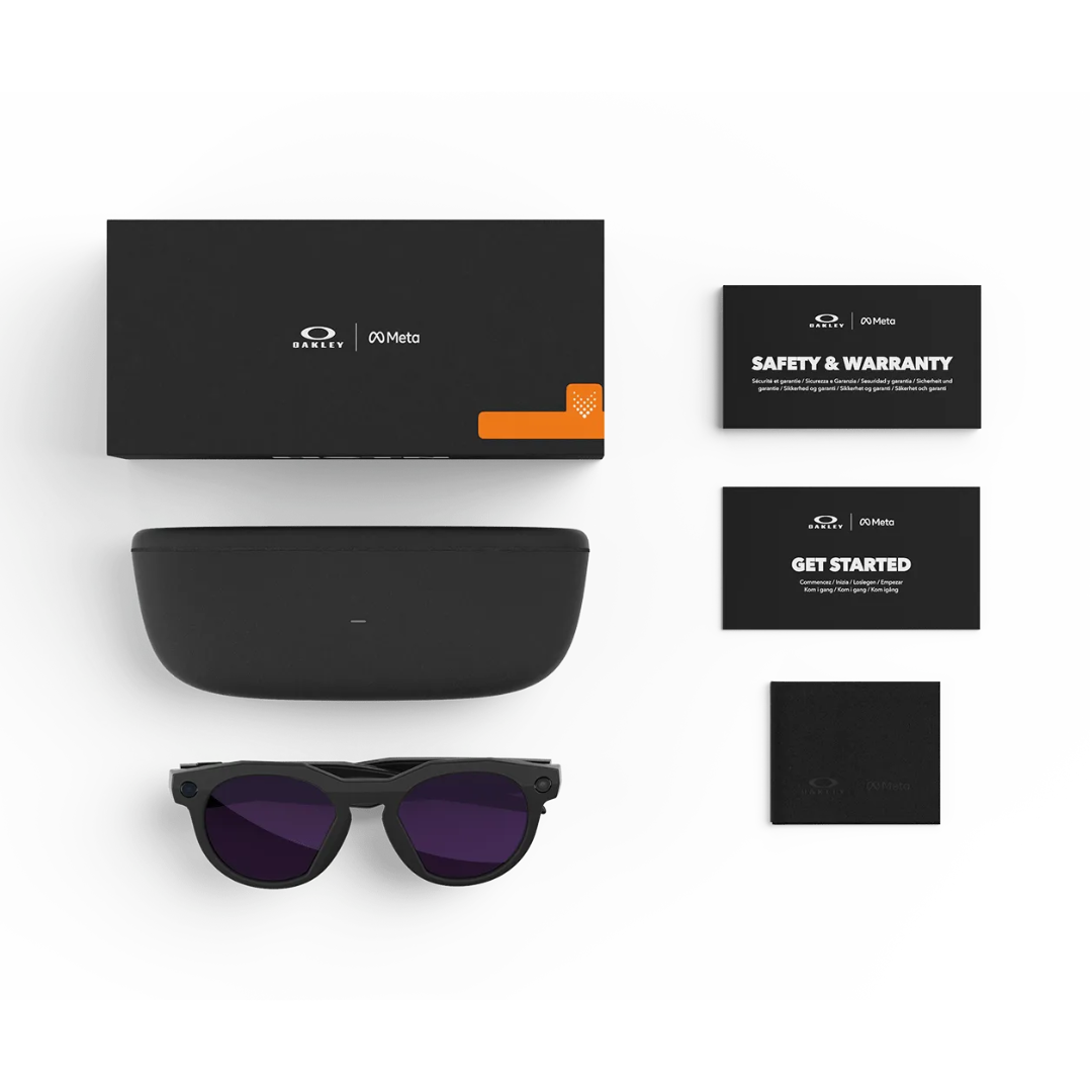 Oakley Meta HSTN - (F) Black - (L) Clear to Amethyst Transitions - Standard