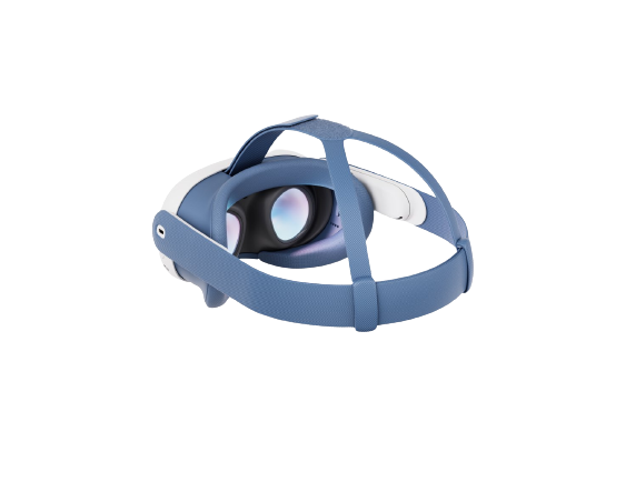 Meta Quest 3 Facial Interface and Head Strap Elemental Blue