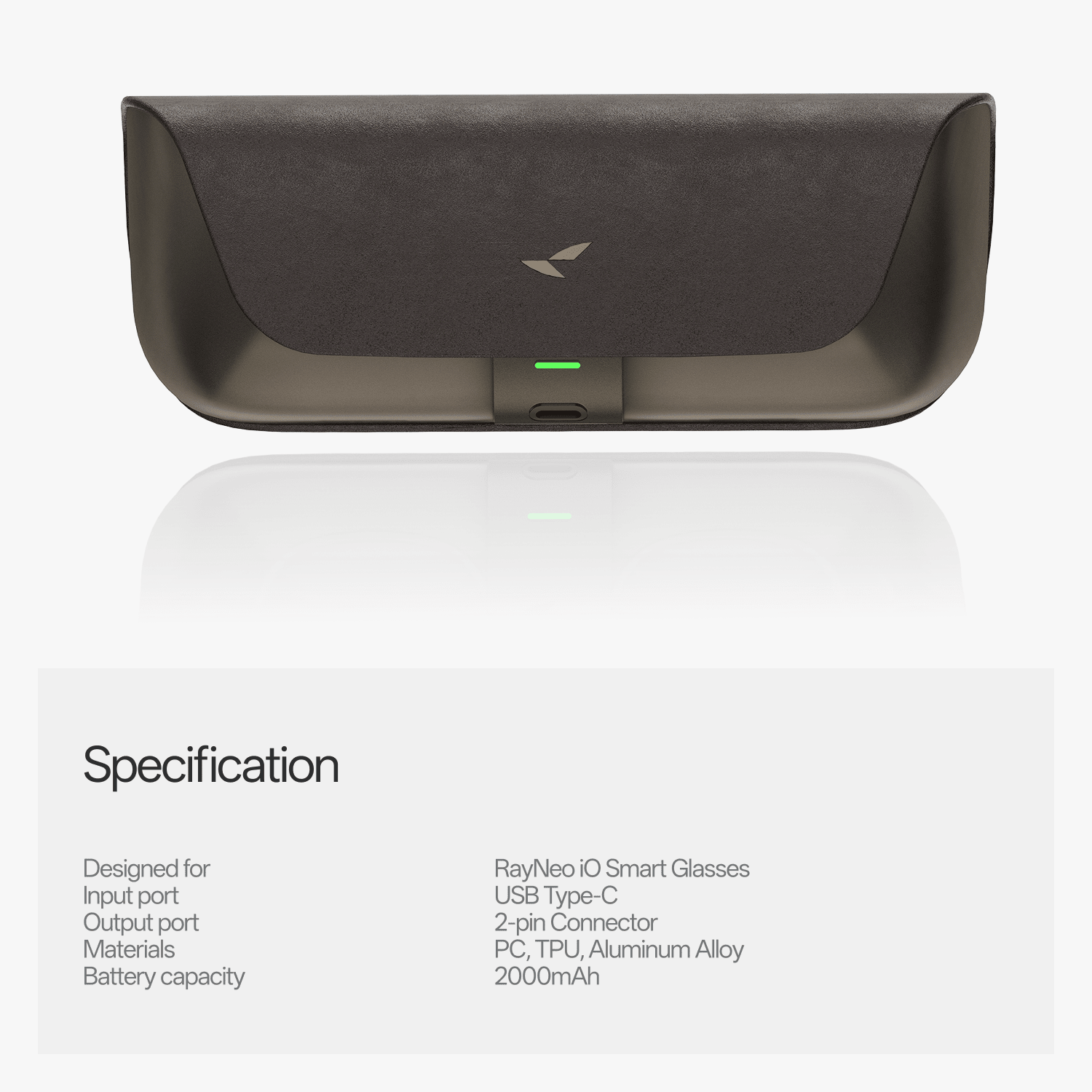 RayNeo iO Eyewear Charging Case product view 4
