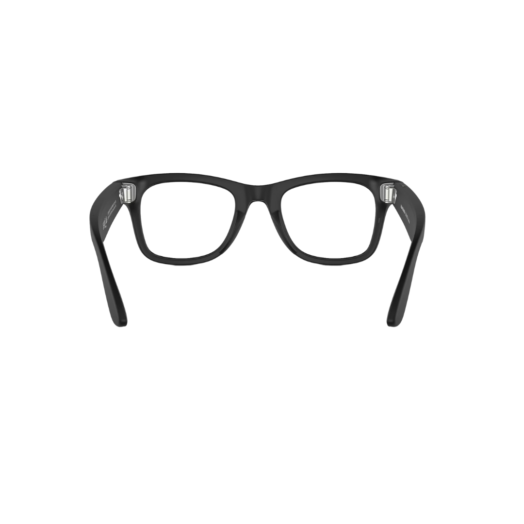 Ray-Ban Meta Wayfarer - (F) Matte Black - (L) Clear to Graphite Green Transitions - (Standard)