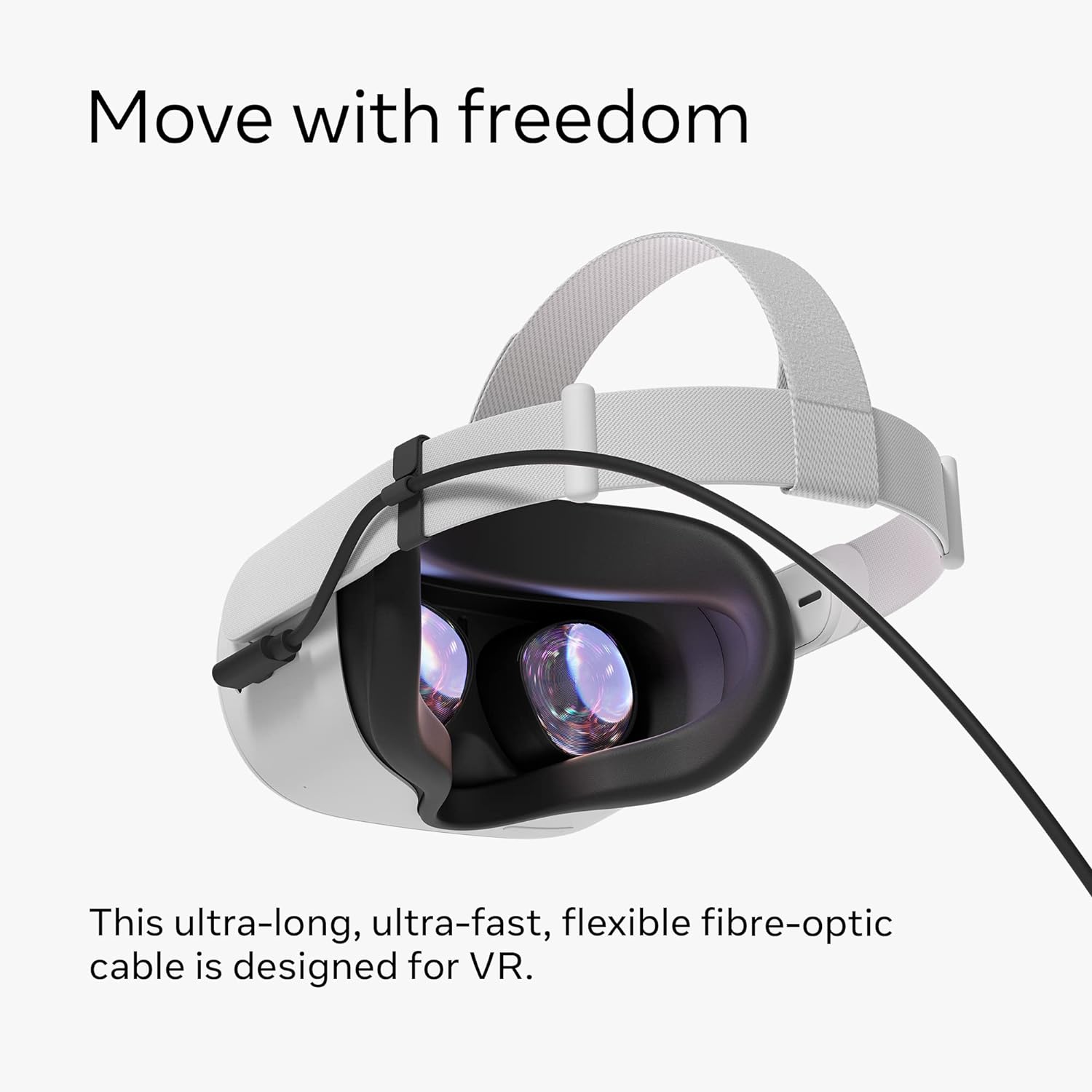 Meta Quest Link Virtual Reality Headset Cable for Quest - 5M