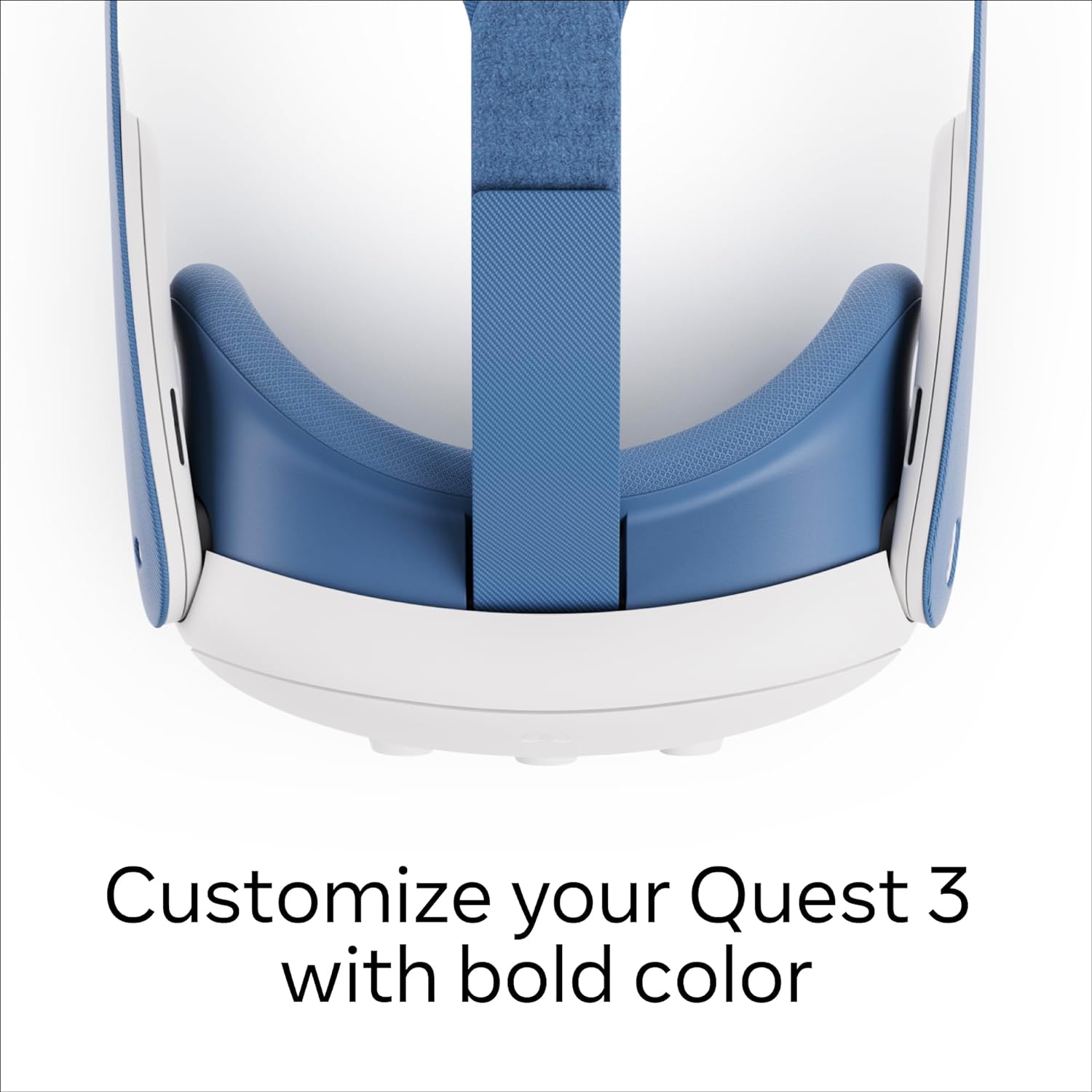 Meta Quest 3 Facial Interface and Head Strap Elemental Blue