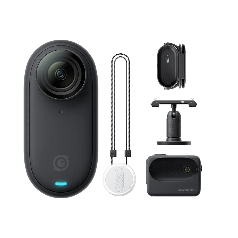 Insta360 GO 3 Action Camera - Midnight Black - 64GB