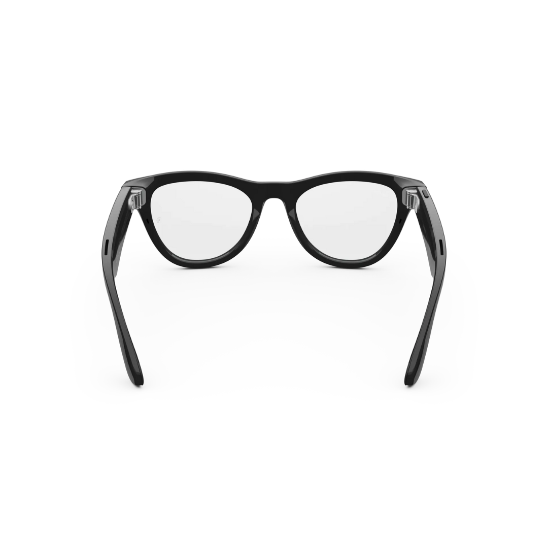 Ray-Ban Meta Skyler - (F) Shiny Black - (L) Clear - (Standard)