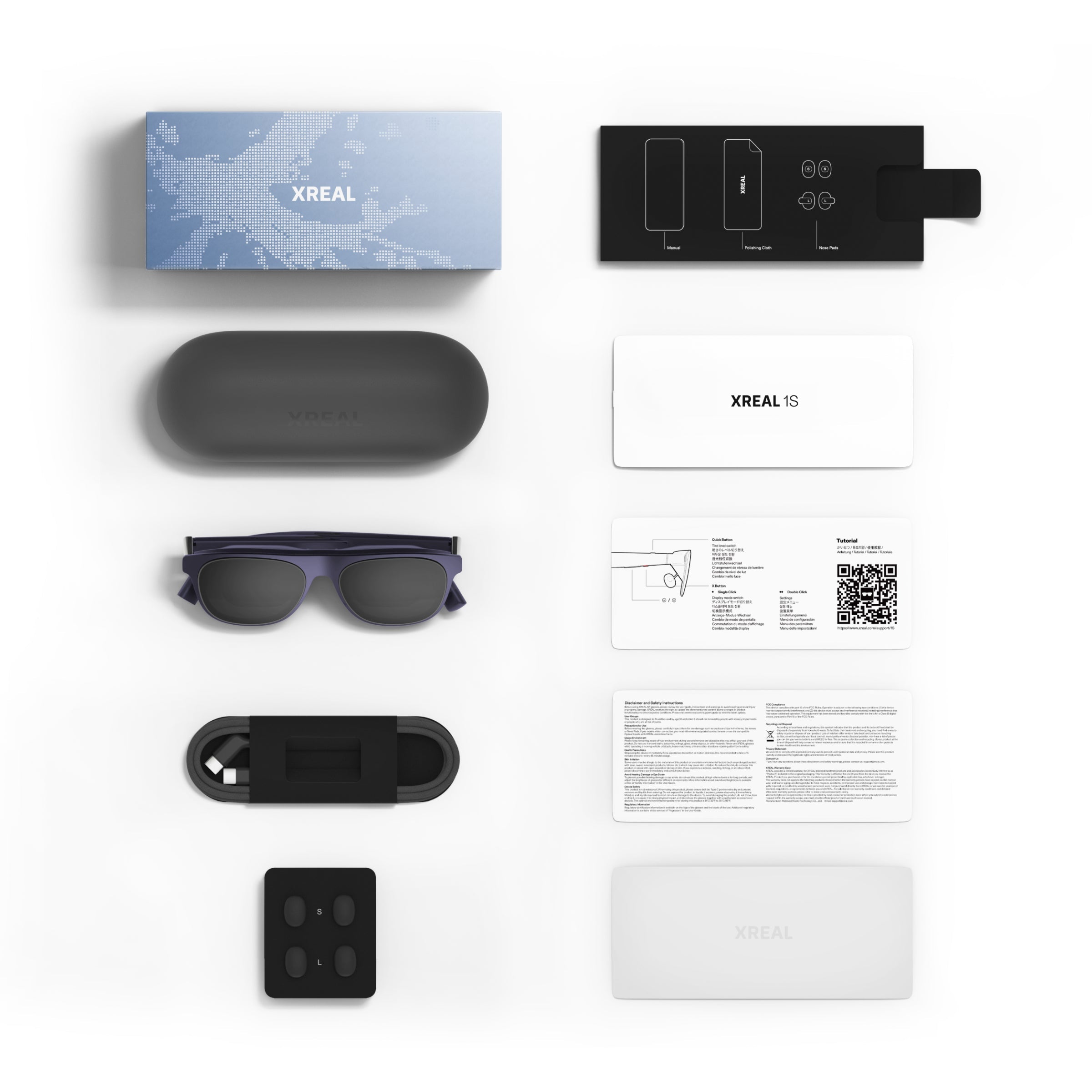 XREAL 1S AR Display Glasses