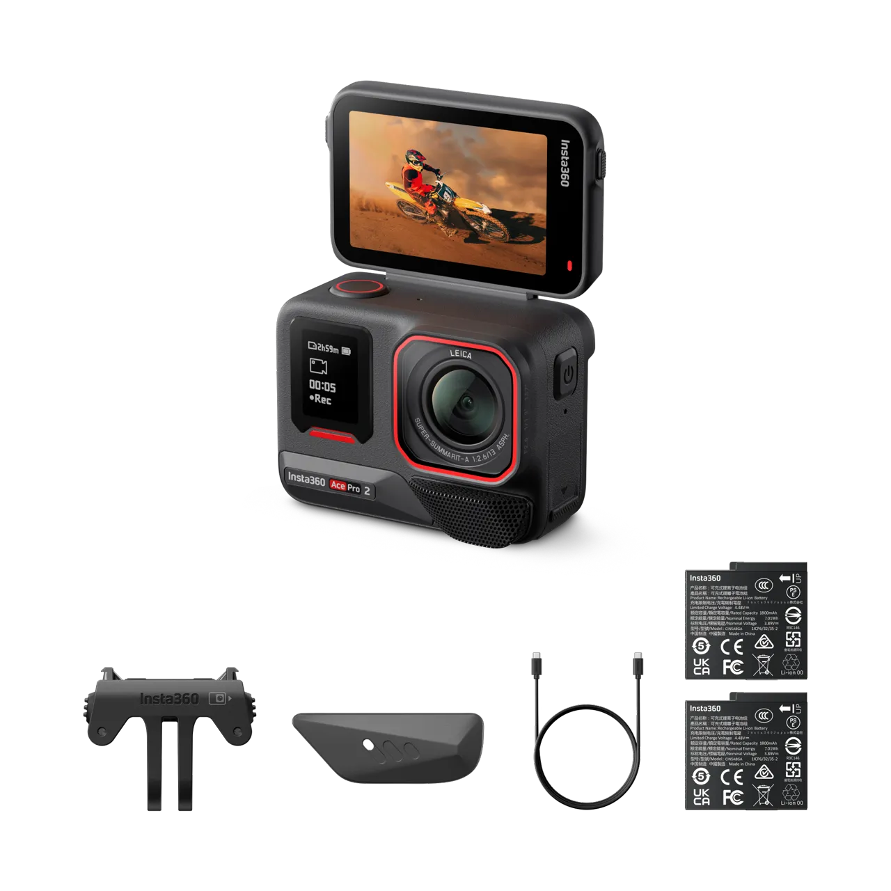 Insta360 Ace Pro 2 Standard Bundle (Dual Battery)