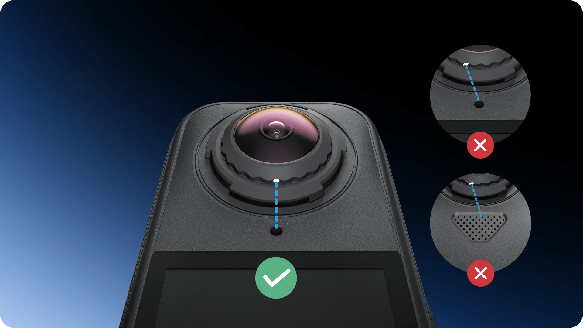 Insta360 X4 Air Replacement Lens Kit (Single Lens)
