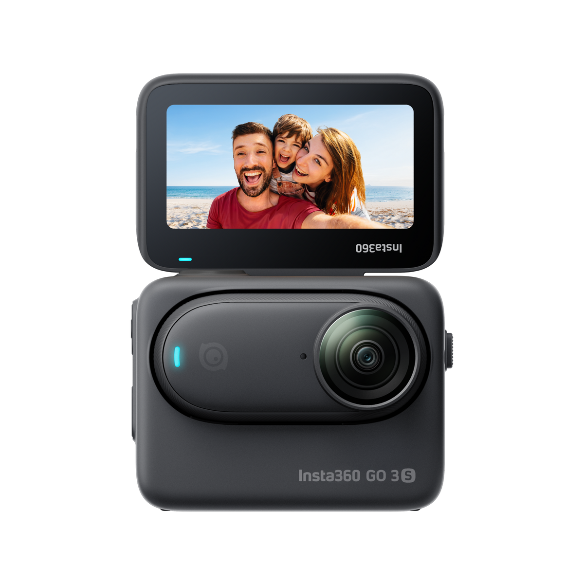 Insta360 GO 3S 128GB black Standard Bundle with Action Pod, official product render