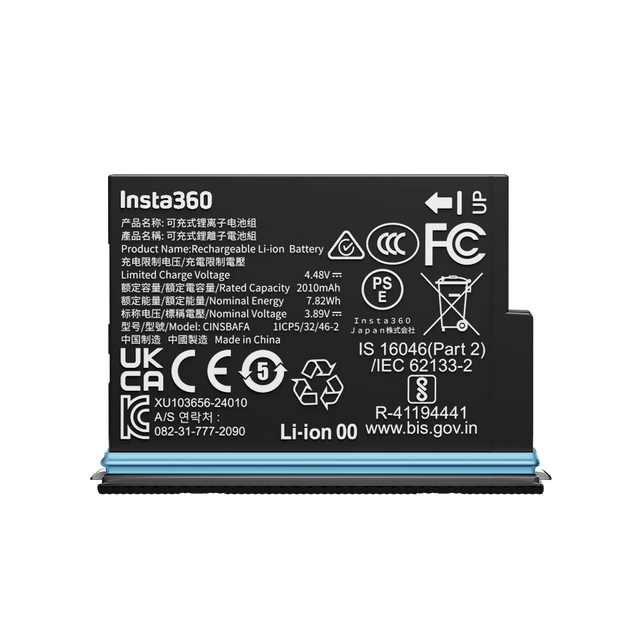 Insta360 X4 Air Battery Graphite Black