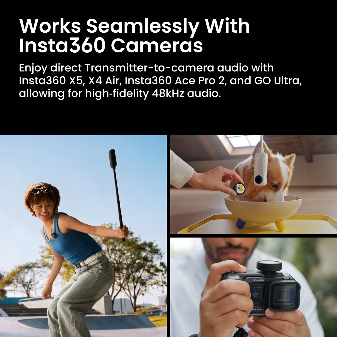 Insta360 Mic Pro Transmitter