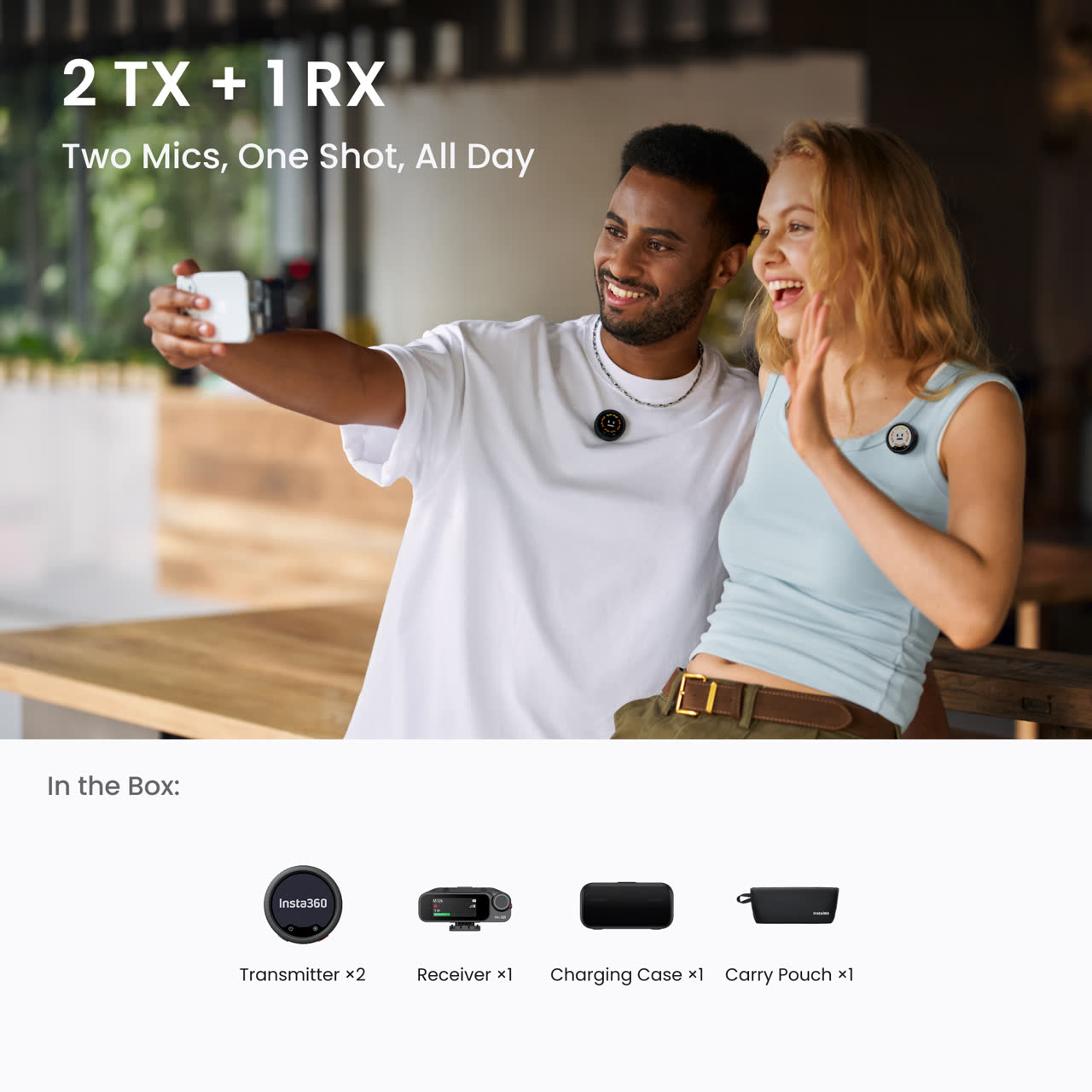 Insta360 Mic Pro Kit (2 TX + 1 RX)